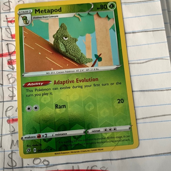 Metapod 2/192 - Picture 1 of 1